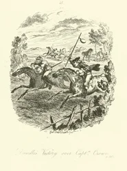 Illustration pour Launcelot Greaves de Tobias Smollett