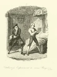 Illustration pour Peregrine Pickle de Tobias Smollett