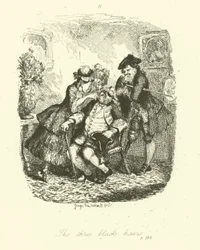 Illustration pour Peregrine Pickle de Tobias Smollett