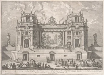 La Seconde Machine pour la Chinea de 1761: Un théâtre magnifique