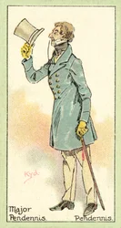 Major Pendennis, Pendennis