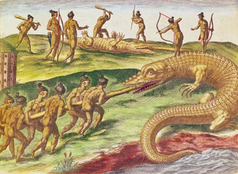 Chasse aux crocodiles, de 