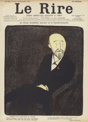Jules Claretie, Directeur de la Comédie-Française, Illustration pour Le Rire