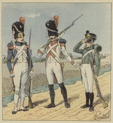 Garde impériale, Grenadiers, 1er régiment, 2e régiment, pupilles