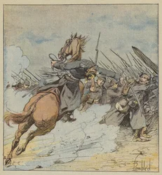 Mort du colonel de Kontski