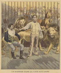 Un barbier dans la cage aux lions