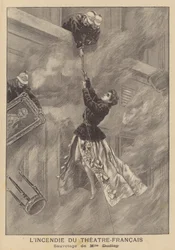 Incendie au Théâtre-Français, Paris
