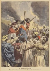Les princesses royales prêchant la guerre sainte à Madagascar