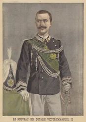 Victor Emmanuel III, le nouveau roi d