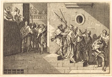 Hérode renvoie le Christ à Pilate