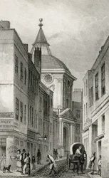 Collège des médecins, Warwick Lane, 1830
