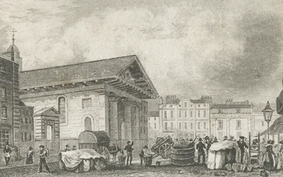 St Pauls Covent Garden, vers 1810