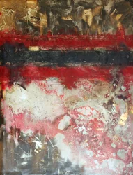 Abstrait audacieux en superpositions