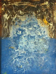 Texture de la Terre fluide
