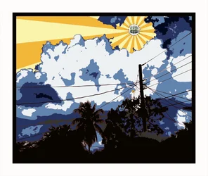 Ciel tropical urbain