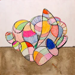 Formes abstraites éclatantes