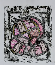 Abstrait graphique éclatant