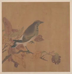 Oiseau sur une branche