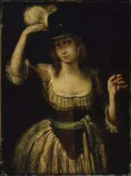 French: Portrait de femme (P734)