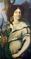 Français :  Triple portrait de femmes, anciennement dit "Les Nièces de Mazarin" Triple portrait de femmes, anciennement dit "Les Nièces du Cardinal Mazarin"