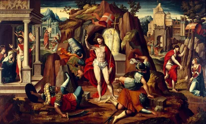 Scènes de la Passion et de la Résurrection du Christ