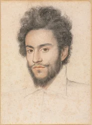Jeune homme avec une barbe