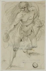 David avec la tête de Goliath