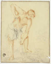 Homme à la bêche