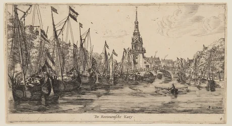 De Roowaensche Kaey, extrait de Vues d