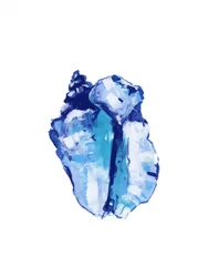 Abstrait : Conque bleue