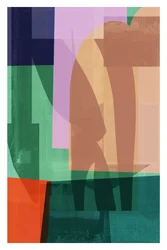 Superpositions abstraites de blocs de couleur