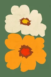 Fleurs abstraites
