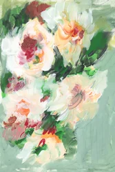 Bouquet floral abstrait