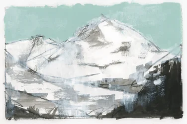 Sommets de montagne abstraits