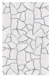 Mosaïque abstraite en argent