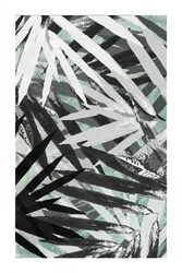 Feuillage tropical abstrait