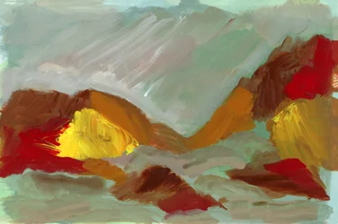 Paysage abstrait d