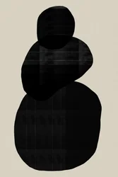 Formes noires équilibrées