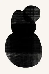 Formes abstraites noires