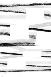 Lignes abstraites noires et blanches
