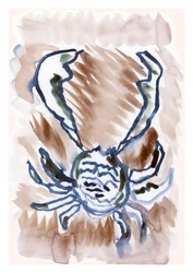 Crabe bleu à l