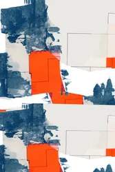 Abstrait géométrique audacieux
