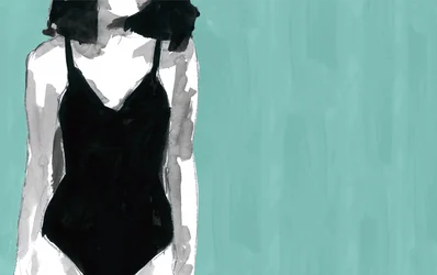 Maillot de bain noir chic
