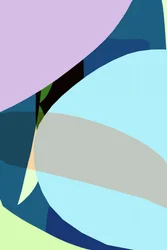 Abstraction colorée et courbe