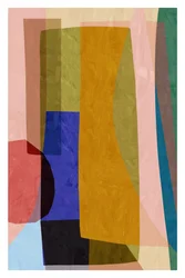 Géométrie colorée en couches