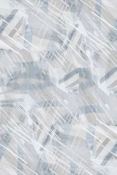 Abstrait géométrique aux tons froids
