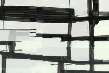 Grille abstraite sombre