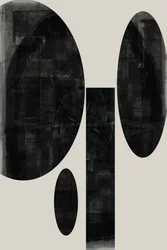 Formes abstraites sombres
