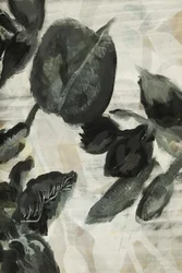 Feuilles botaniques sombres