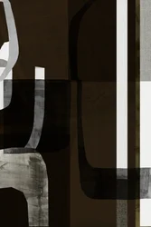 Abstraction minimaliste sombre